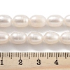 Natural Cultured Freshwater Pearl Beads Strands PEAR-P062-10I-5