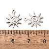304 Stainless Steel Charms STAS-F367-19P-3
