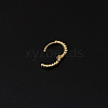 Brass Hoop Cartilage Earrings WG676EA-01-3