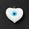 Handmade Lampwork Pendants LAMP-E030-01G-08-4