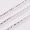 Non-Tarnish 3.28 Feet 304 Stainless Steel Box chains/Venetian Chains X-CHS-K008-12A-1