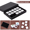 Rectangle Paper Loose Diamond Organizer Trays CON-WH0095-80-4