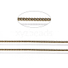 Brass Twisted Chains X-CHC-S109-AB-NF-1