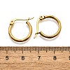 304 Stainless Steel Hoop Earrings X-EJEW-D195-G-4