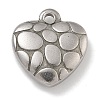 304 Stainless Steel Pendants STAS-D197-21AS-03-1