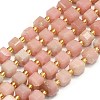 Natural Pink Opal Beads Strands G-I376-D21-01-1