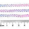 Transparent Painted Glass Beads Strands DGLA-A034-T4mm-A08-3
