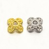 4-Petal Zinc Alloy Bead Caps PALLOY-N0111-07-1