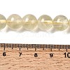 Natural Lemon Quartz(Heated) Beads Strands G-G286-A04-10mm-01-5