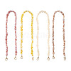 Givenny-EU 4Pcs 4 Colors Acrylic Beads Bag Strap FIND-GN0001-06-7