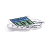 Donate Life Theme Waterproof Self Adhesive Paper Stickers DIY-F108-08-5