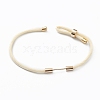 Braided Nylon Cord Bracelet Making MAK-A017-D01-08G-2