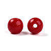 Opaque Solid Color Glass Beads GLAA-N007-6mm-A05-2