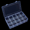 Plastic Bead Storage Containers CON-PA0001-03-7
