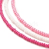 3Pcs Glass Seed Beaded Necklaces Set NJEW-JN03827-02-4