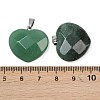 Natural Green Aventurine Pendants G-A281-02P-05-3