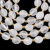 Natural Quartz Crystal Beads Strands G-F809-A01-01B-4