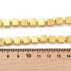 Electroplate Glass Beads Strands EGLA-F166-03A-G-4