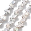Natural Baroque Keshi Pearl Beads Strands PEAR-P064-15A-01A-2