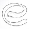 304 Stainless Steel Snake Chain Necklaces NJEW-D285-03-2