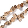 Natural Picture Jasper Nuggets Beads Strands G-B125-A10-01-1