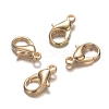 Zinc Alloy Lobster Claw Clasps X-E103-KCG-1