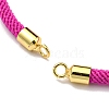 Nylon Cords Bracelet Makings Fit for Connector Charms AJEW-P116-02G-12-2