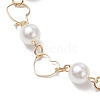 Brass Link Bracelets for Women BJEW-JB11277-3