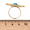 304 Stainless Steel Cuff Open Rings for Women GG-CBA7994-02G-7
