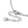 Vacuum Plating 304 Stainless Steel Cable Chain Necklaces NJEW-C045-02P-3