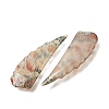 Luminous Transparent Epoxy Resin Pendants RE-CBAE738-03-4