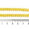 Transparent Glass Beads Strands EGLA-A035-T4mm-D03-5