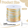 40M Round Polyester Cord OCOR-WH0077-106A-2