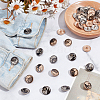 40 Styles 4 Styles Alloy Enamel Buttons FIND-NB0005-79A-4
