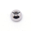 202 Stainless Steel Drilled Beads STAS-WH0023-80-2