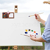 2Pcs 2 Styles Wood Magnetic Flip Top Paintbox AJEW-DC0001-26-7
