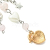 Peach Alloy Enamel Keychain KEYC-JKC01095-4