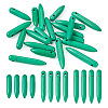 20Pcs Synthetic Turquoise Graduated Spike Beads G-TA0001-44-21