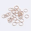 925 Sterling Silver Open Jump Rings STER-F036-02RG-0.4x5mm-1