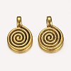 Tibetan Style Alloy Charms X-GLF0339Y-2