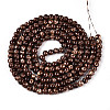 Baking Paint Glass Beads Strands DGLA-N016-4mm-05-2