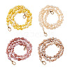 Givenny-EU 4Pcs 4 Colors Acrylic Beads Bag Strap FIND-GN0001-06-8