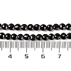 Natural Black Spinel Beads Strands X-G-F770-B01-01-5