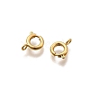 Eco-friendly Brass Spring Ring Clasps KK-D082-01F-G-2