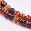 Natural Agate Bead Strands X-G-R173-4mm-05-3