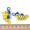 Handmade Lampwork Pendants LAMP-S068-08I-3