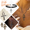 60Pcs 12 Styles Tibetan Style Zinc Alloy Pendants FIND-PH0024-83-5