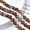 Natural Agate Beads Strands G-N326-94-4
