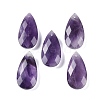 Natural Amethyst Pendants G-C140-05E-1