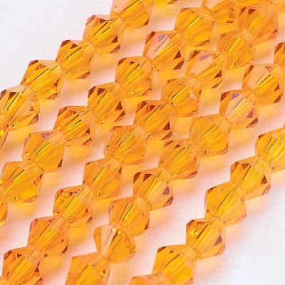 Imitation Austrian Crystal 5301 Bicone Beads GLAA-S026-12-1